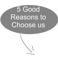 5 Ragioni per sceglierci